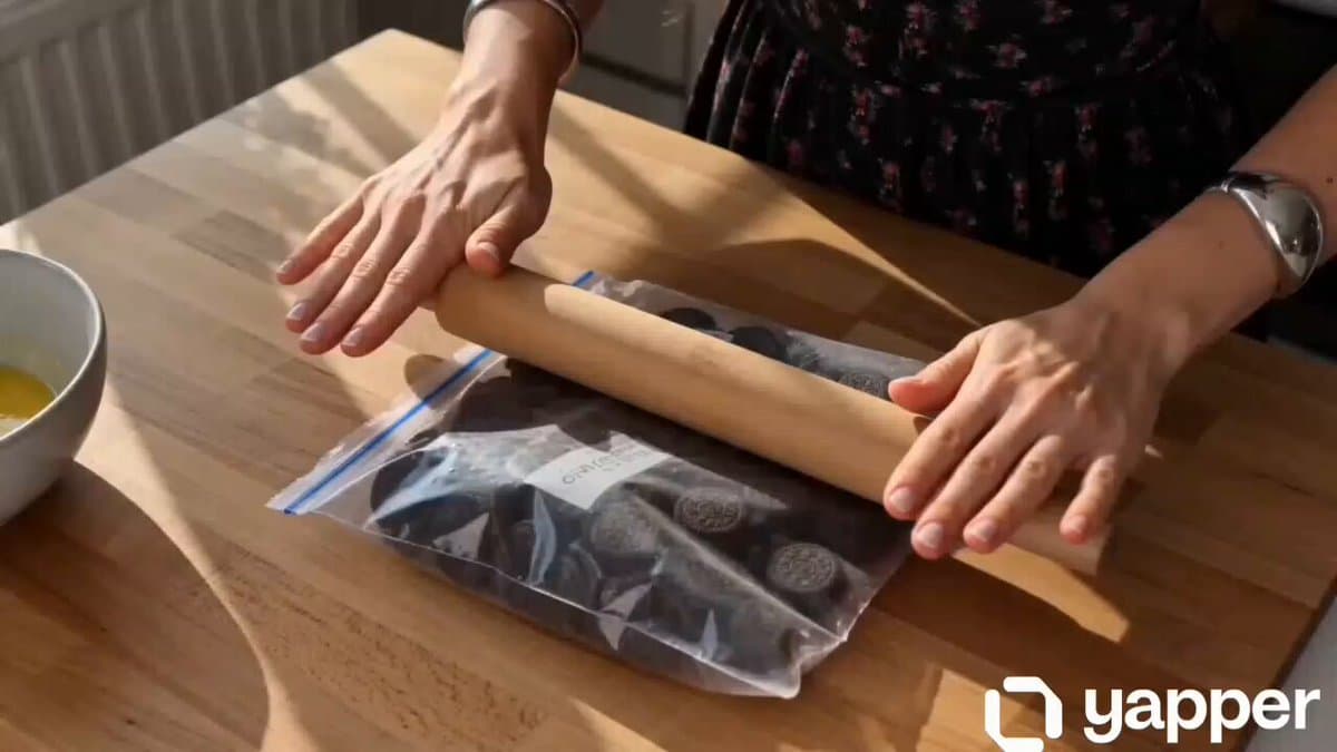 Cinematic Oreo Baking Tutorial