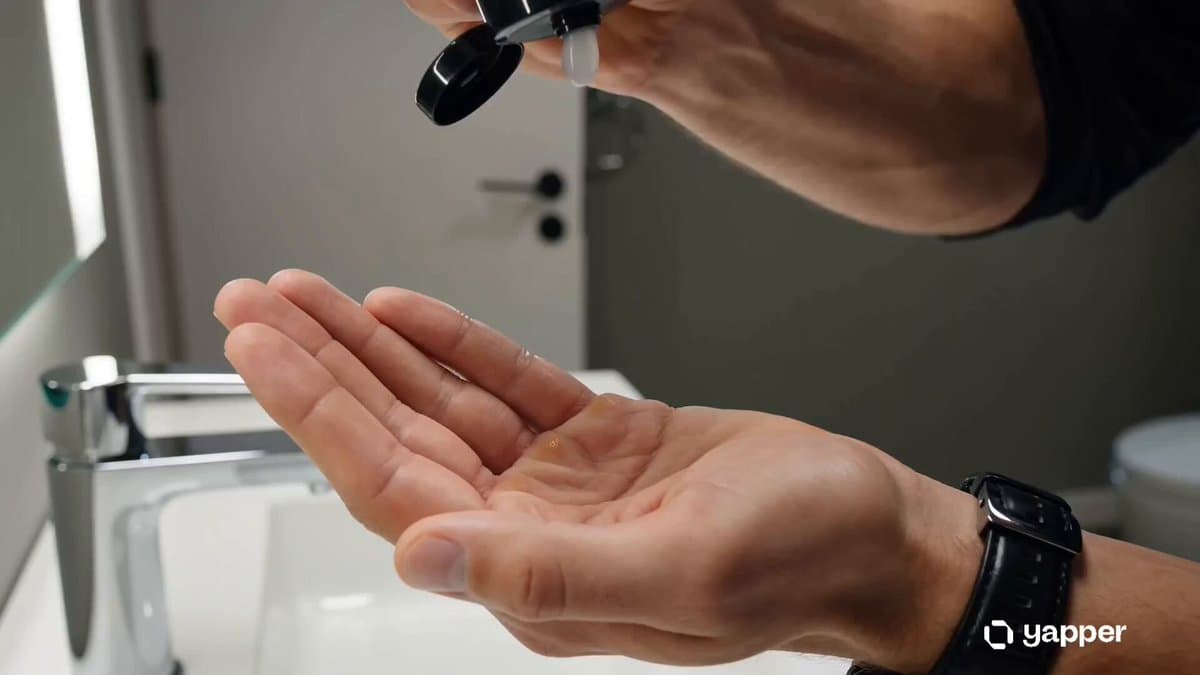 Skincare Commercial Macro Foam Detail
