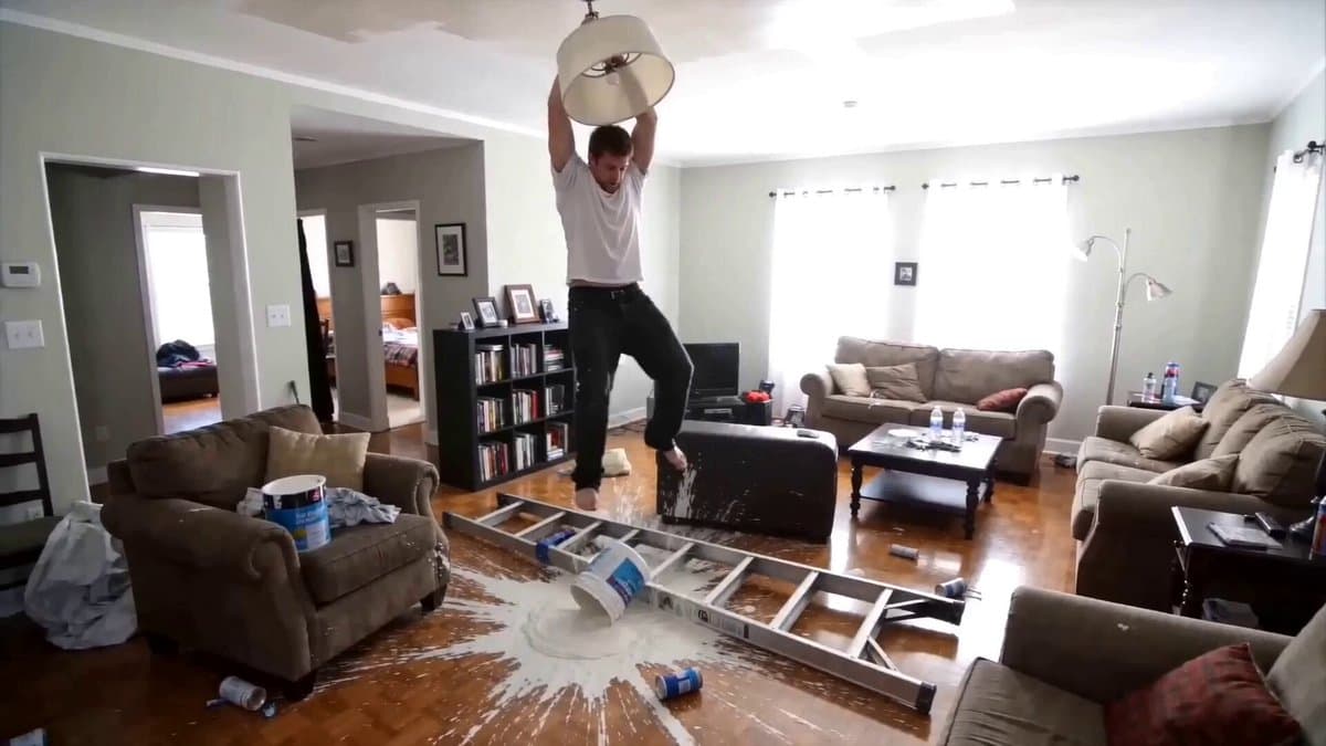 Chaos in the Living Room Found Footage