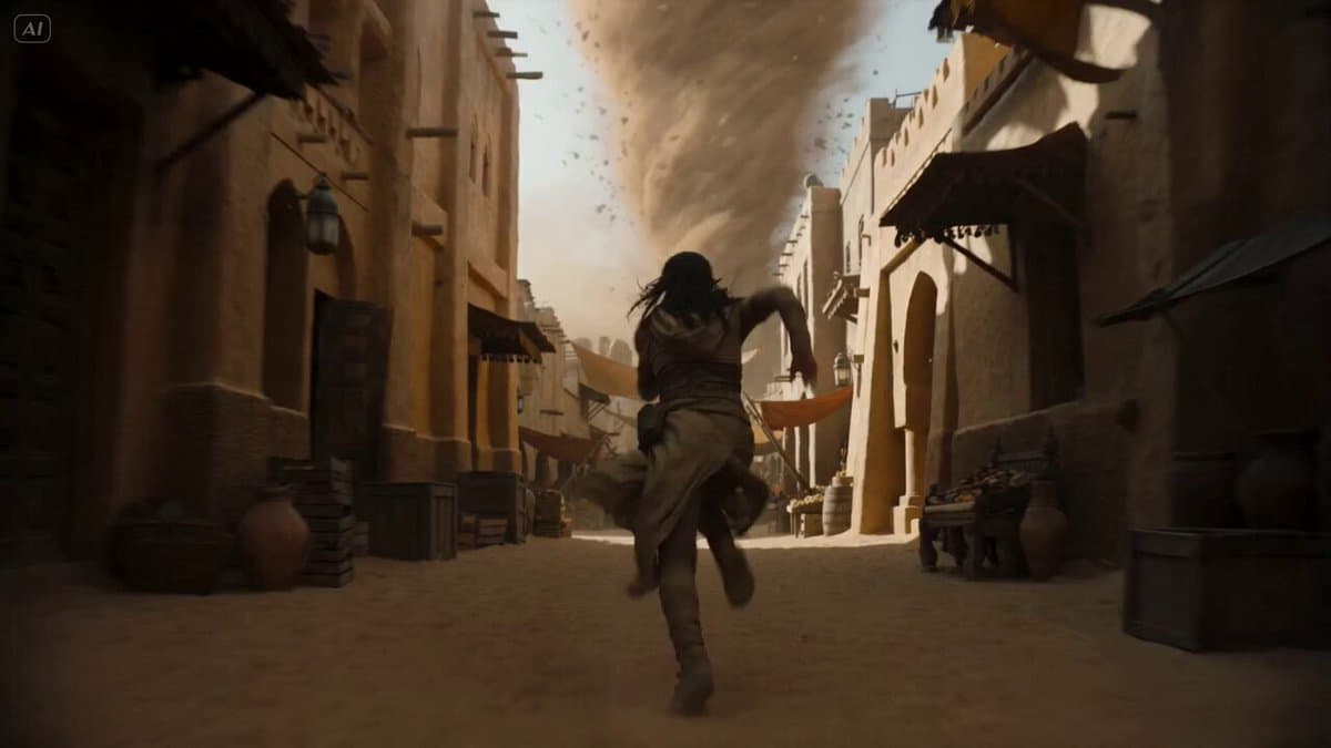 Desert Courier and Sandstorm Leviathan Chase
