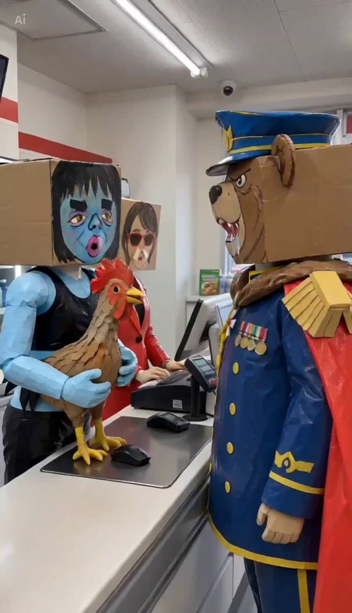 Convenience Store Quarrel Scene