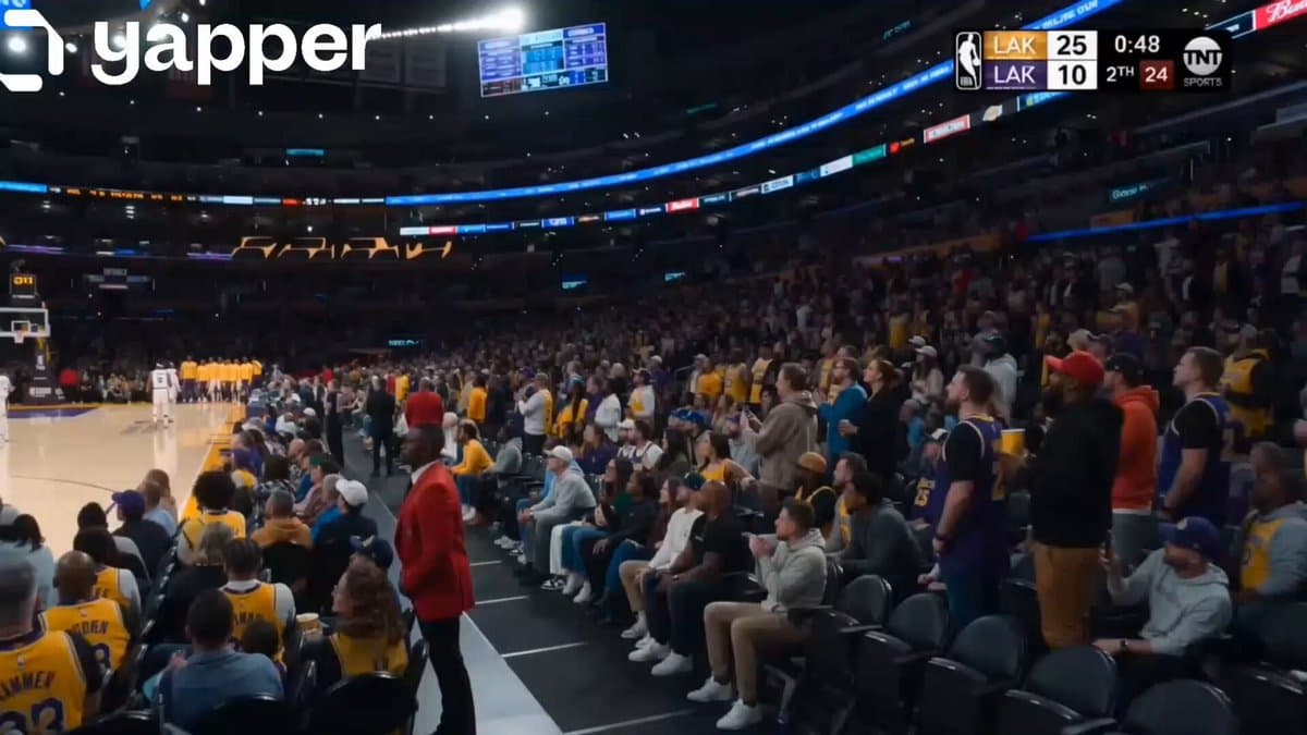 NBA Live Game Crowd Reaction