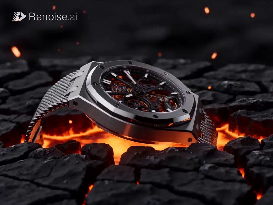 Luxury Skeleton Watch Cinematic Commercial