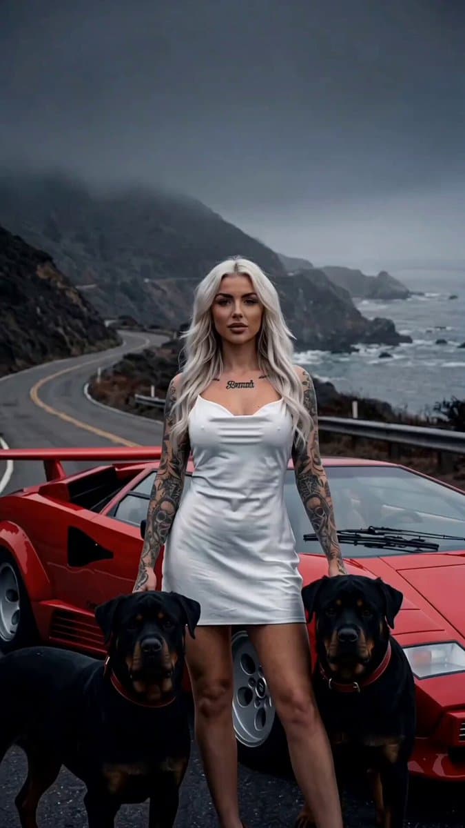 Luxury Coast Road Trip Shot Sequence