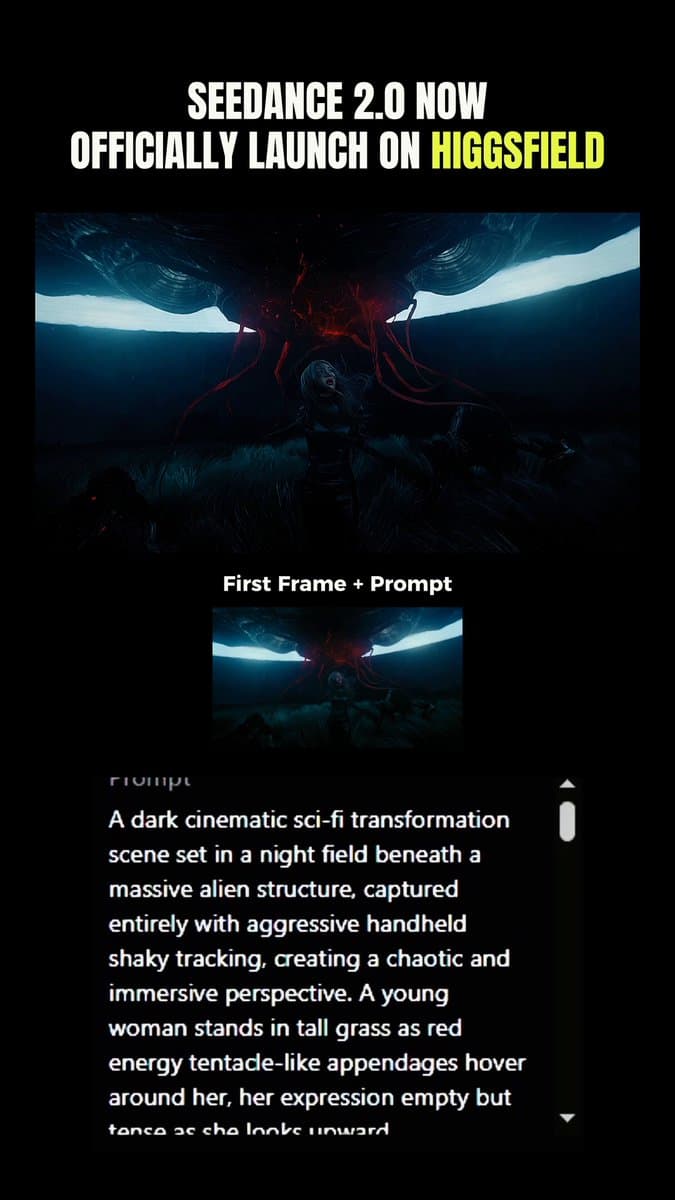 Transformation Sequence: Tentacles and Alien Hiss