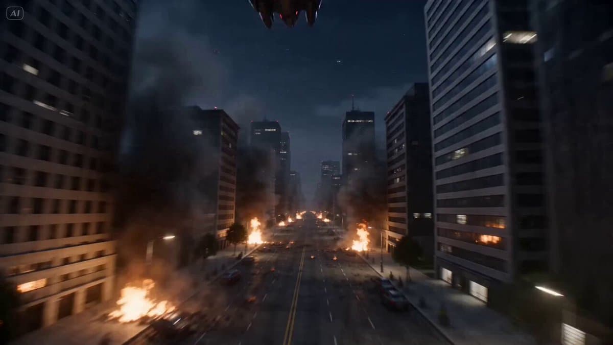 Alien Attack FPV Cinematic Video