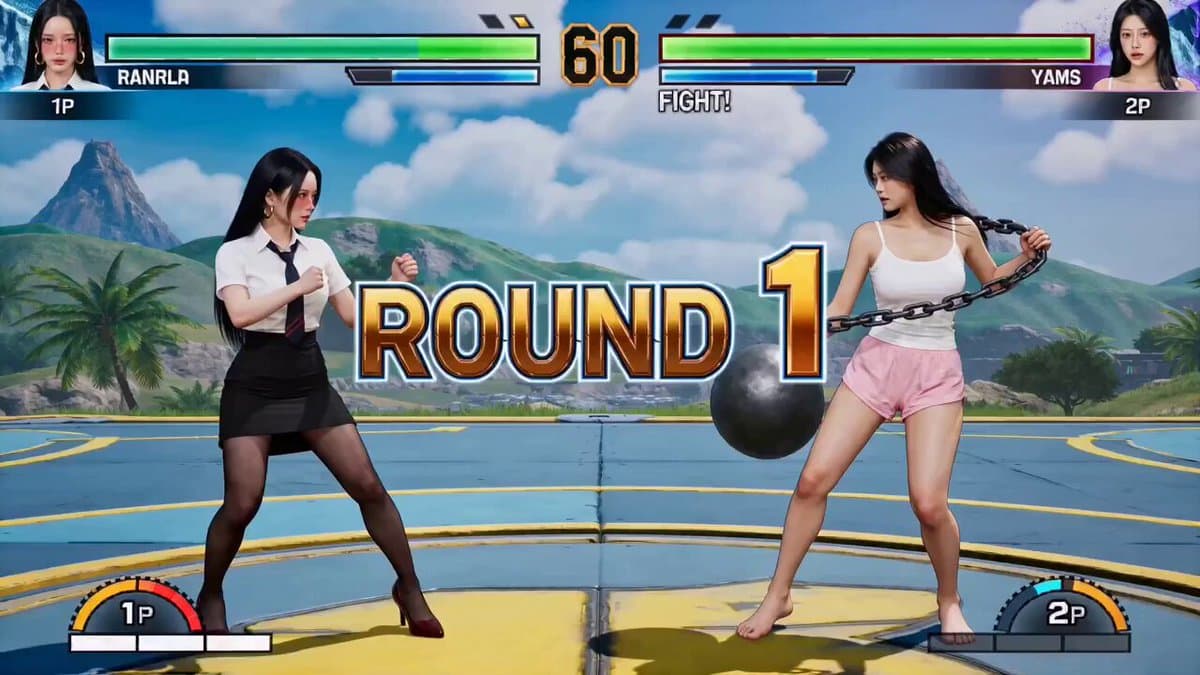 Street Fighter Classic Battle Video Generation