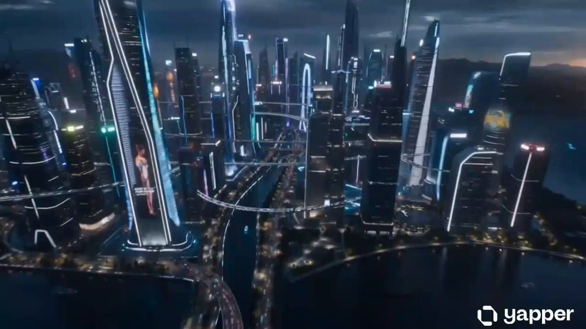 Futuristic China City Exploration