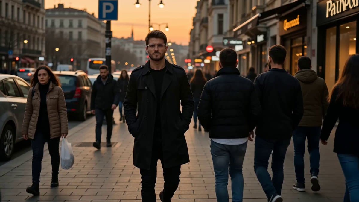 Istanbul sidewalk time-stealing sequence