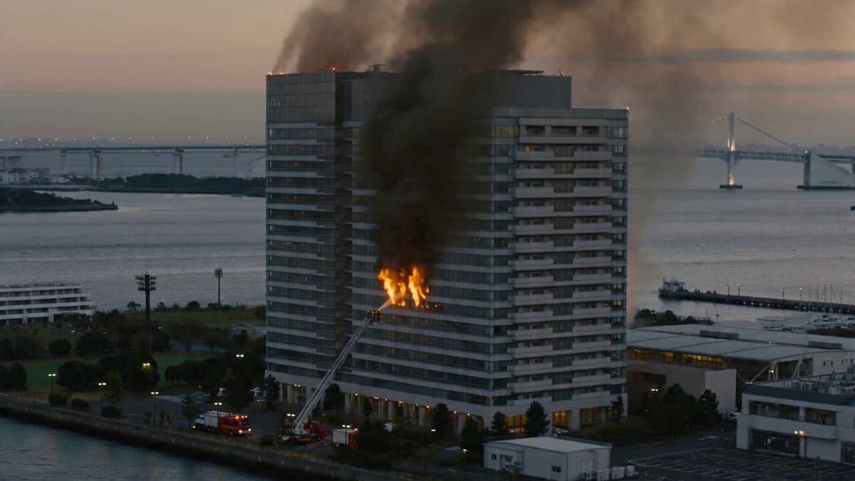 Live-Action Documentary Style Fire Video Prompt (Scene Setup)