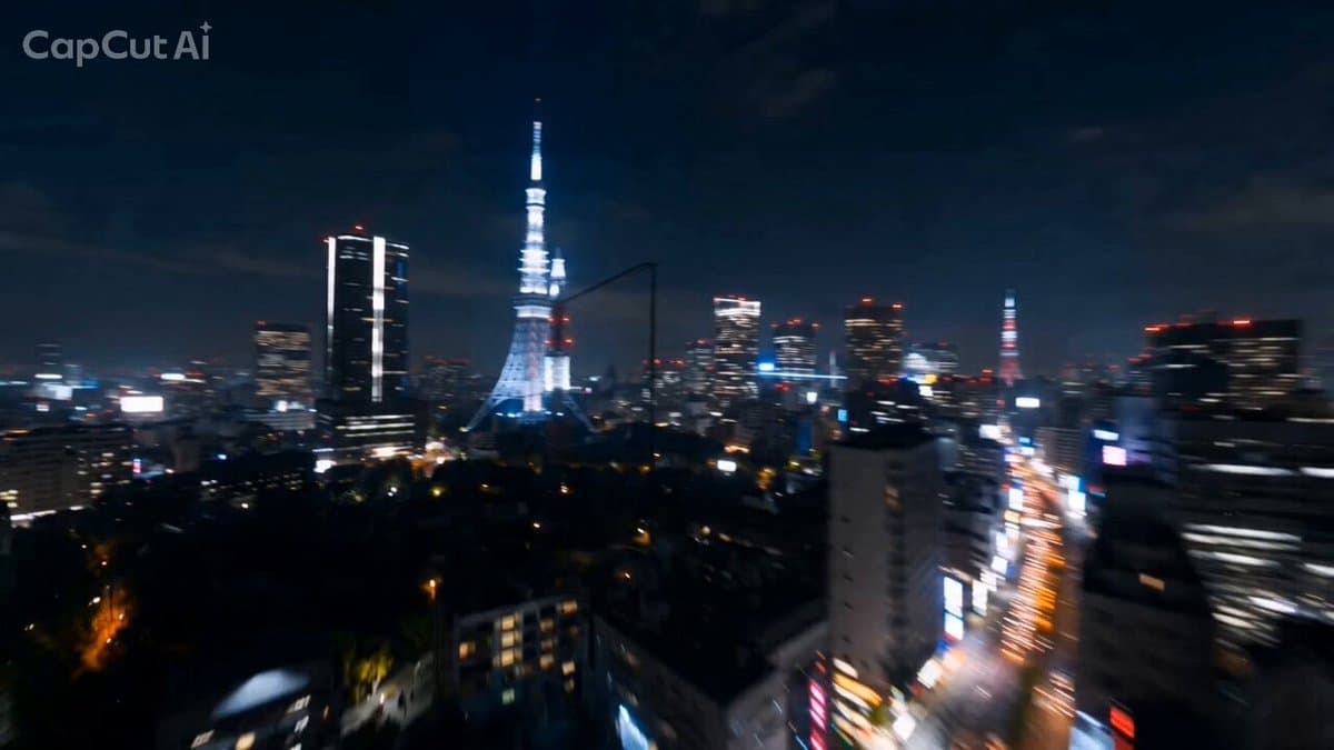 Tokyo Skyline Rollercoaster POV