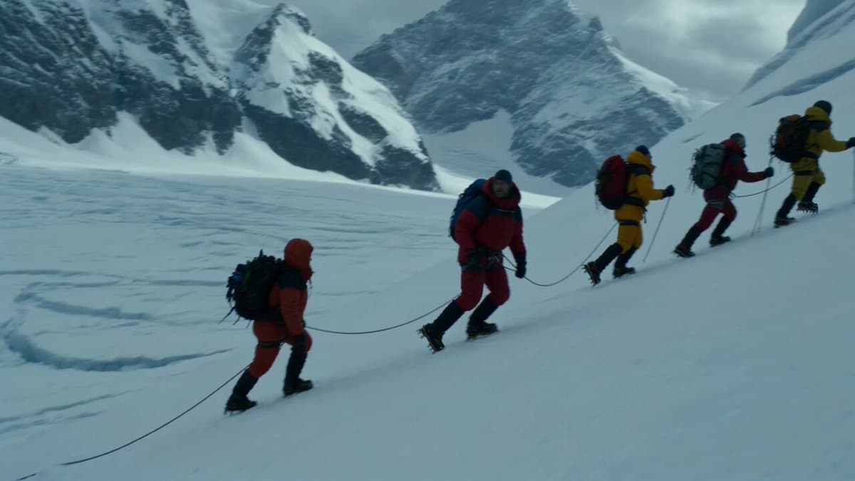 Glacier Avalanche Disaster Sequence