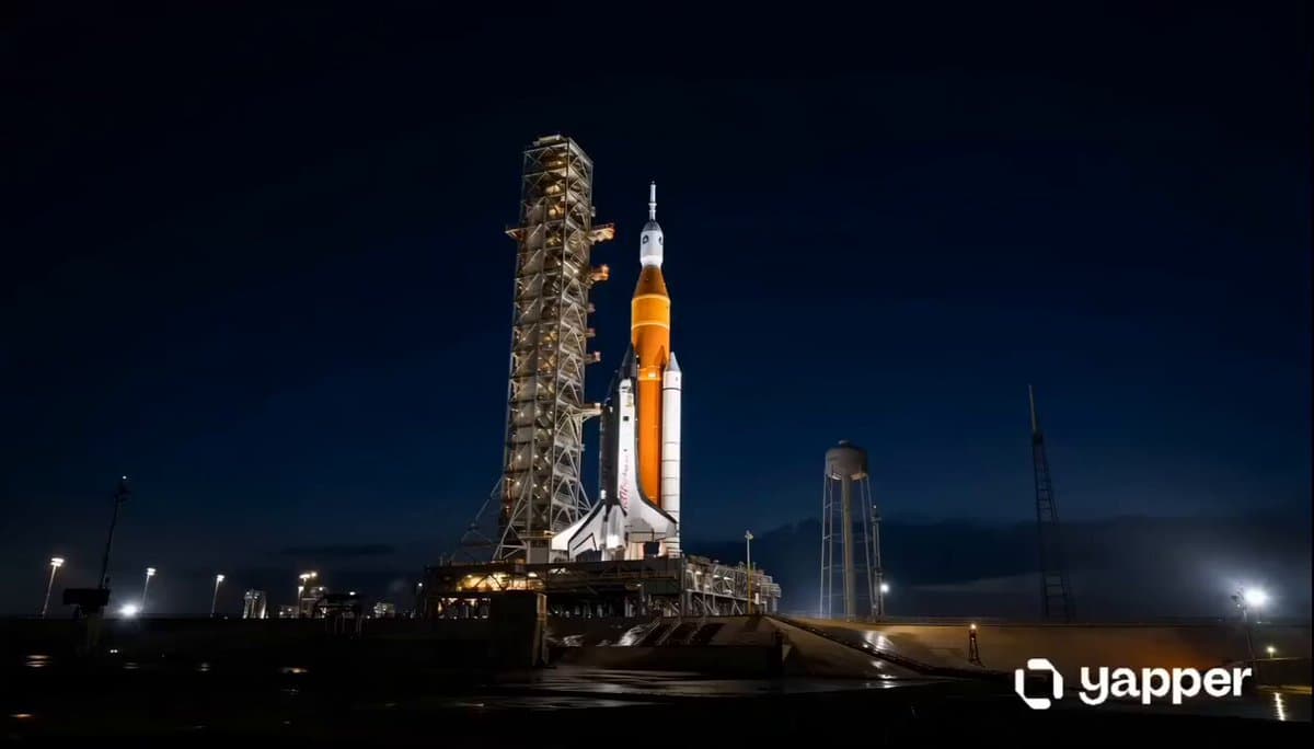 NASA Space Shuttle Night Launch