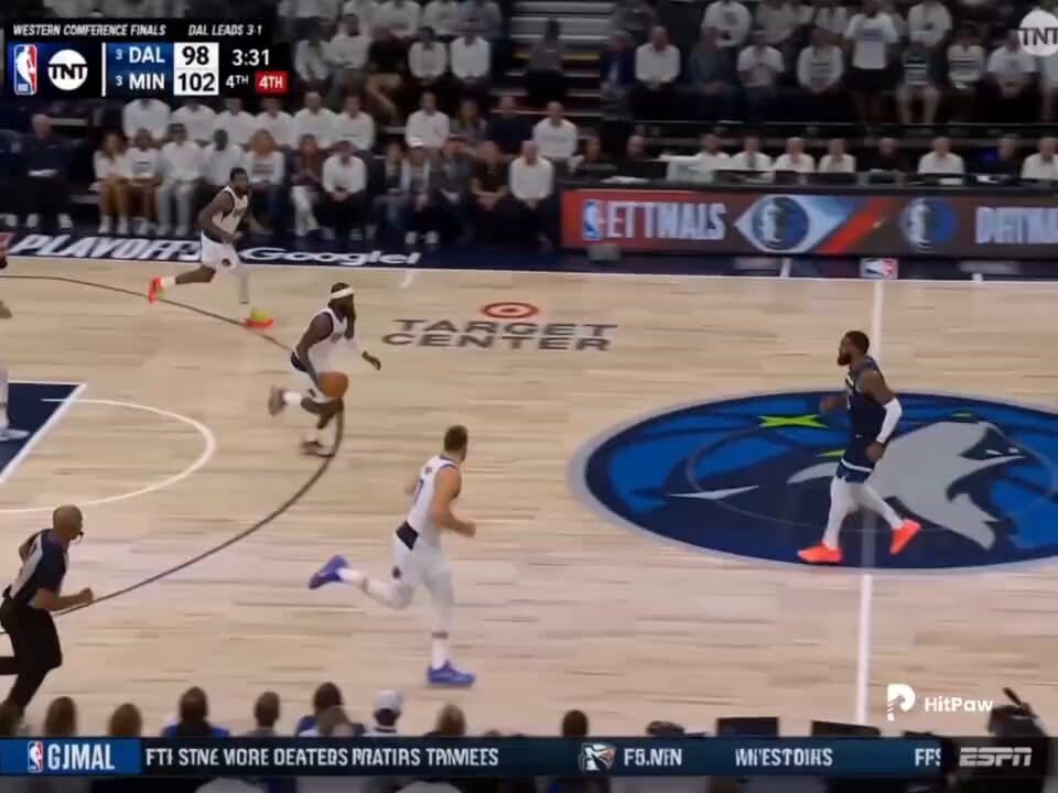 Basketball Broadcast Motion Sequence
