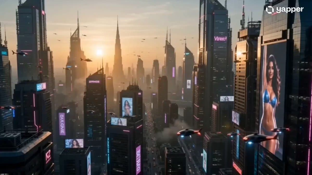 Cyberpunk Villain City Blackout