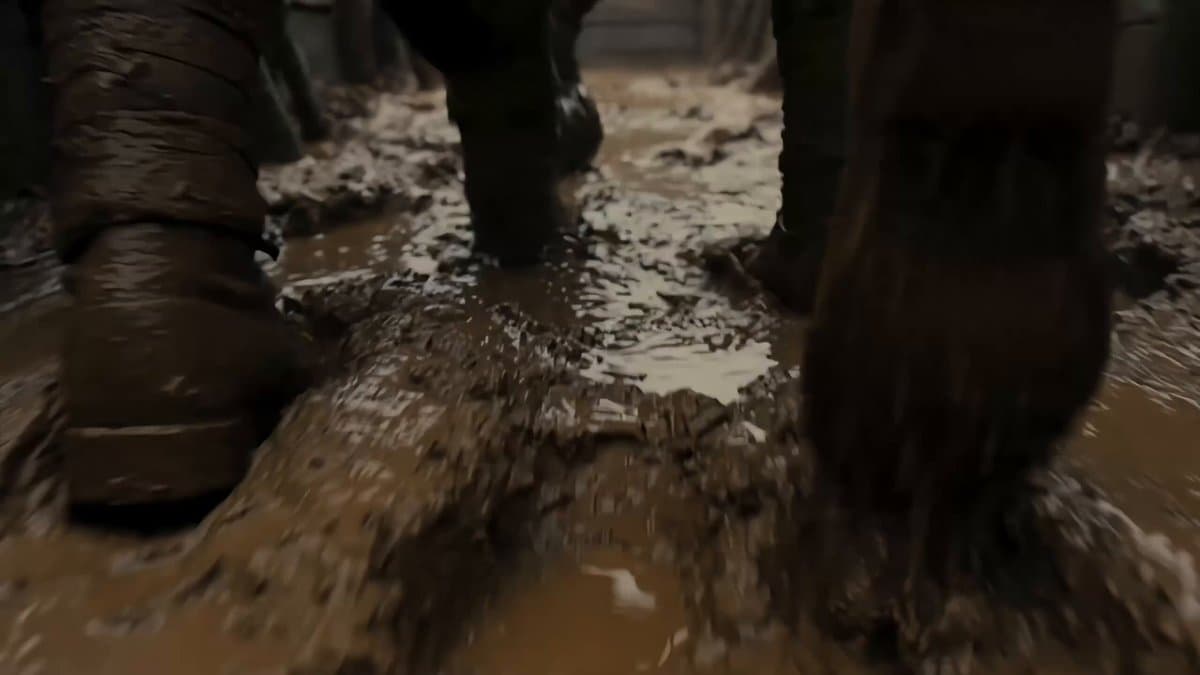 World War I Trench Warfare Video Prompt