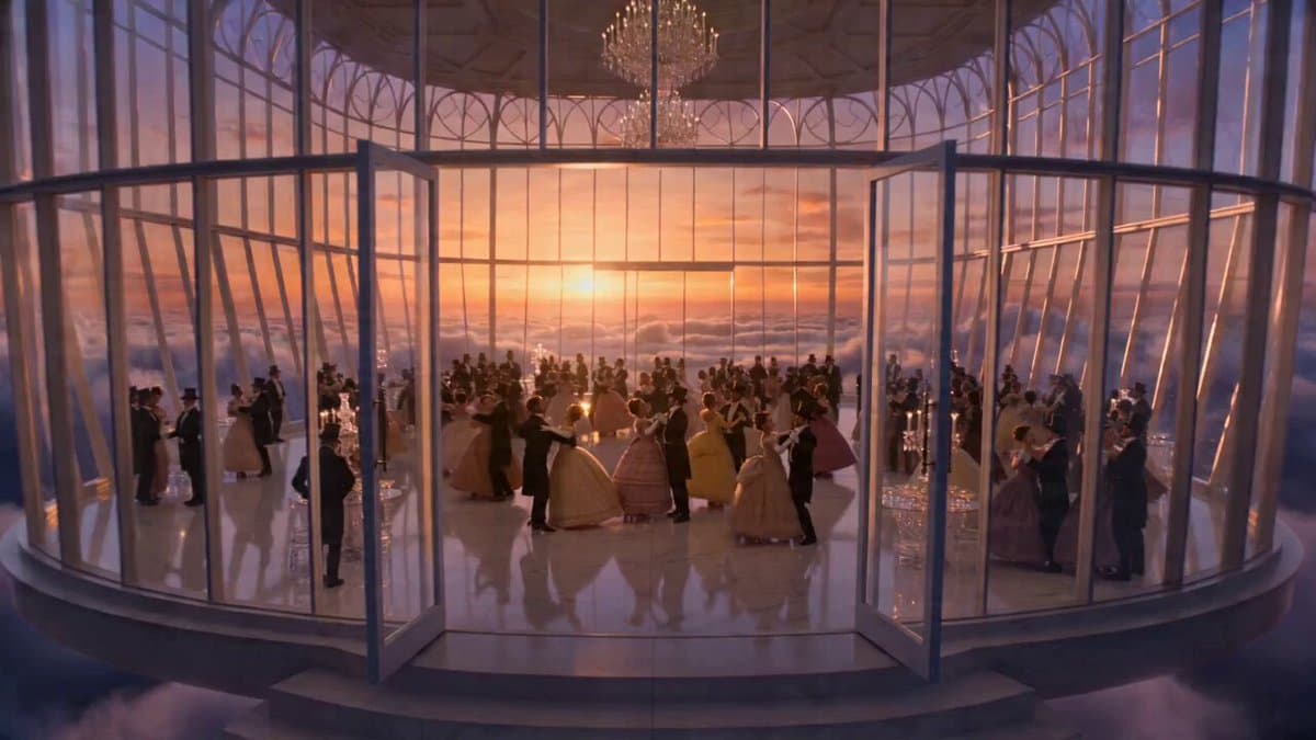 Floating Victorian Ballroom in the Clouds
