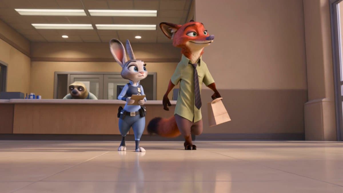 Zootopia Comedic Donut Chase Short
