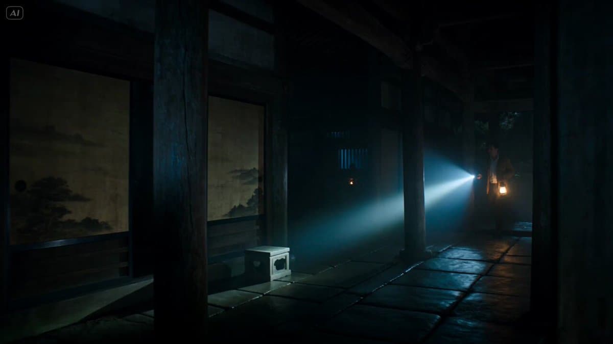 Japanese Temple Discovery Sequence