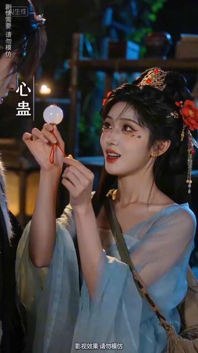 Sweet and Reversing Ancient Romance Short Drama Video Prompt