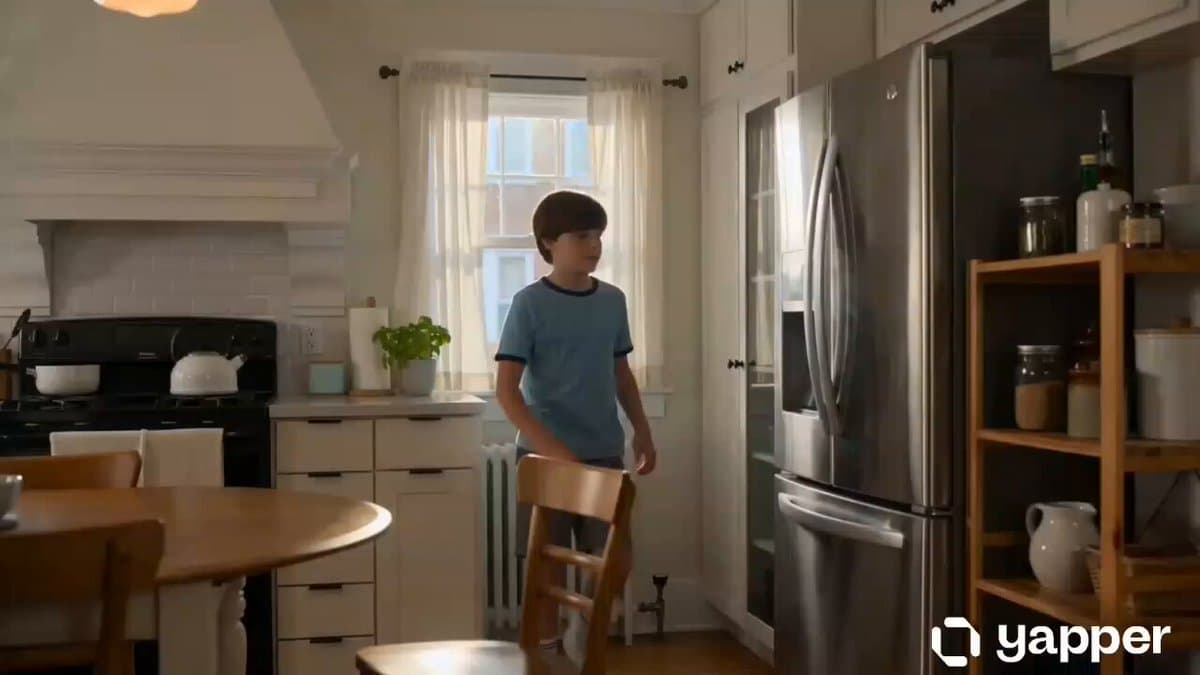 Kitchen Scene Realistic Lifestyle Footage