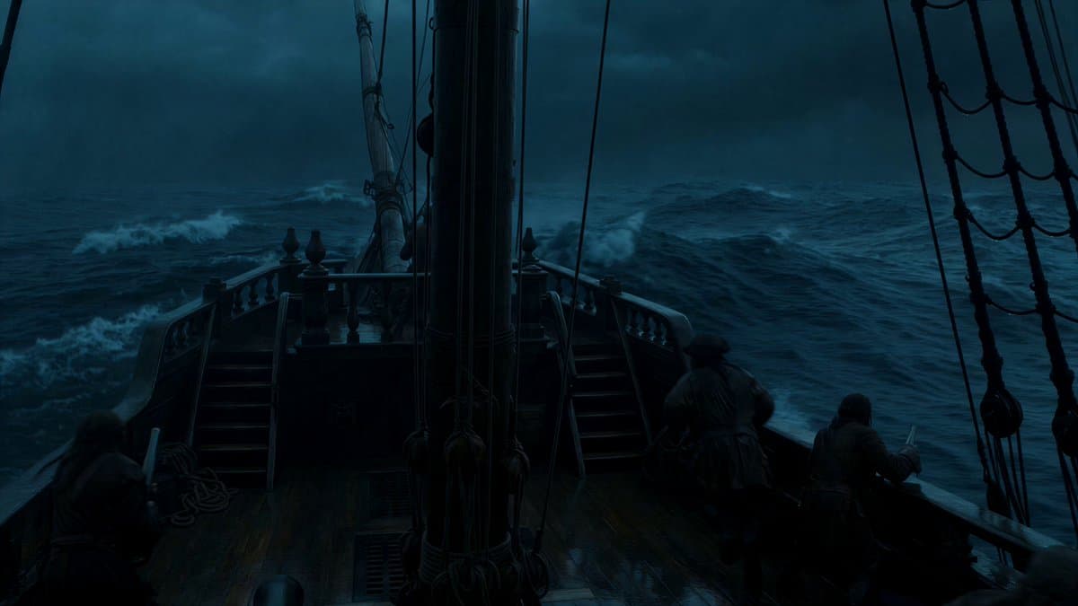 Stormy Pirate Ship Cinematic
