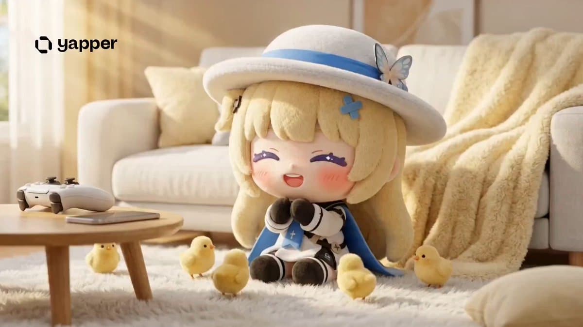 Kawaii Chibi Phoebe with Baby Chicks