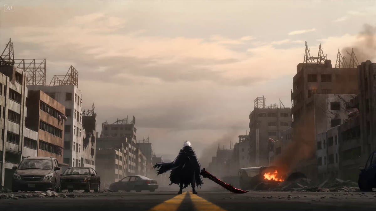 Anime Swordsman Action Sequence