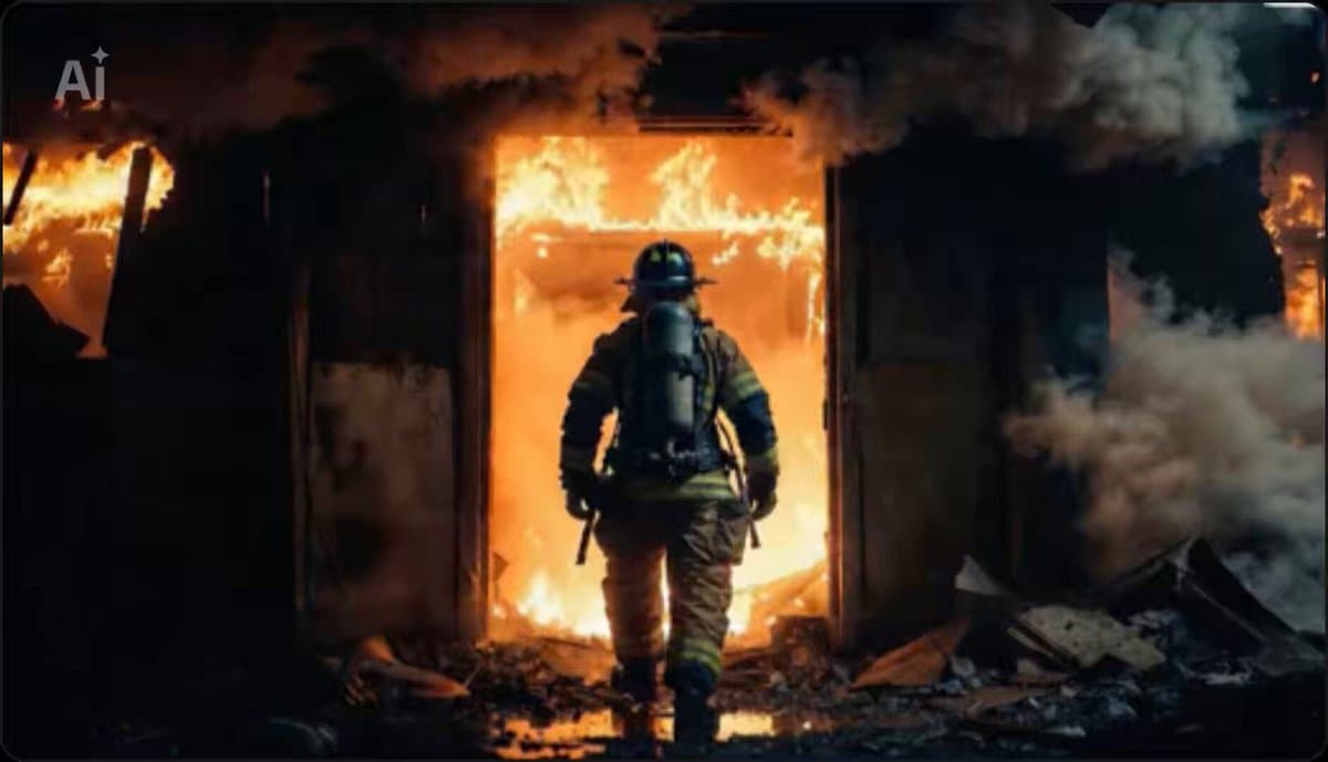 Firefighter Rescue Cinematic Sequence