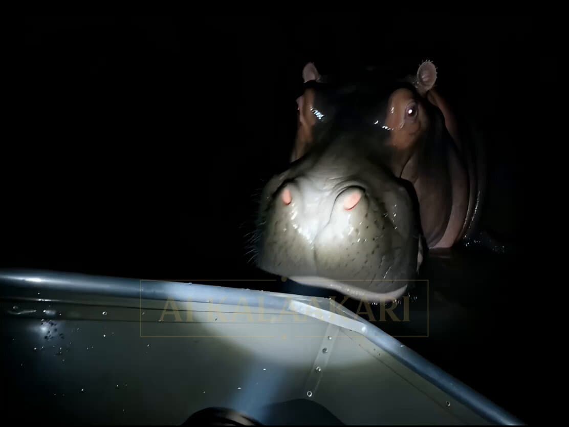 Night Flashlight Hippo Attack POV