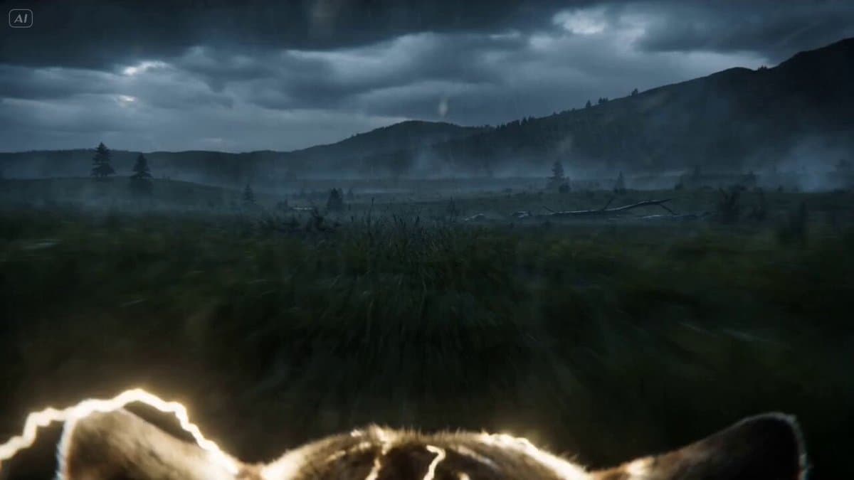 Lightning Wolf Chase Sequence (Dreamina/Seedance 2)