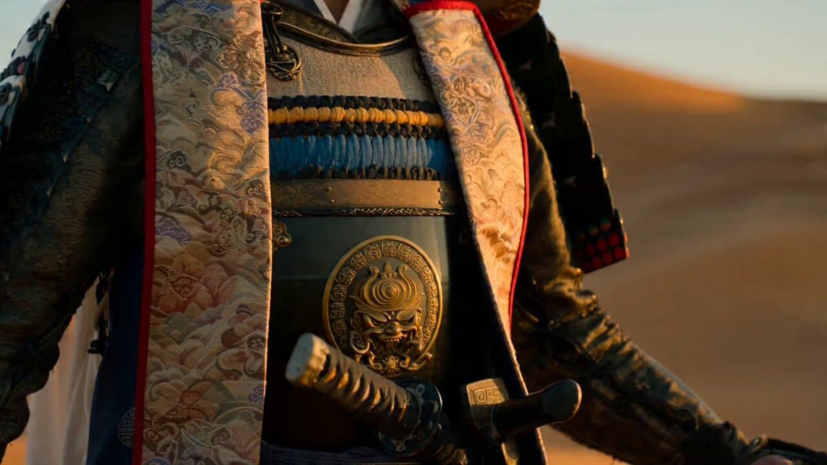 Samurai Desert Action Sequence Prompt