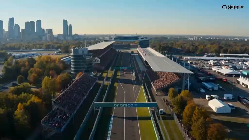 Futuristic Hypercar Racing Broadcast