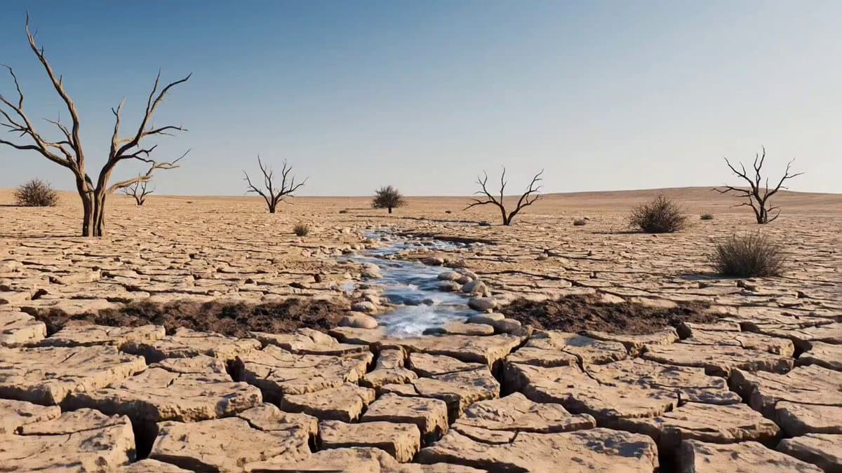 Desert to Oasis Time-lapse