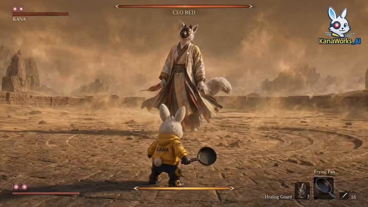 Cinematic ARPG Boss Battle Scene
