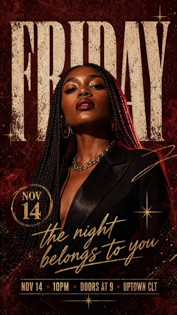 Nightclub Flyer Atmospheric Animation