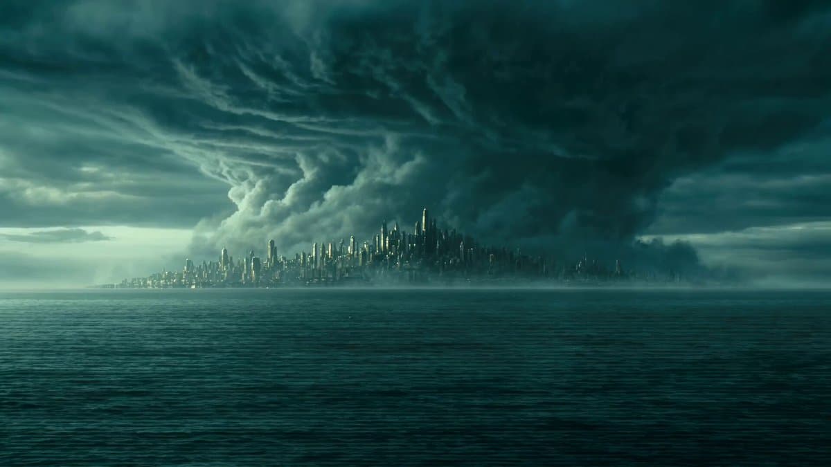 Ocean Colossus vs Storm Cinematic Simulation