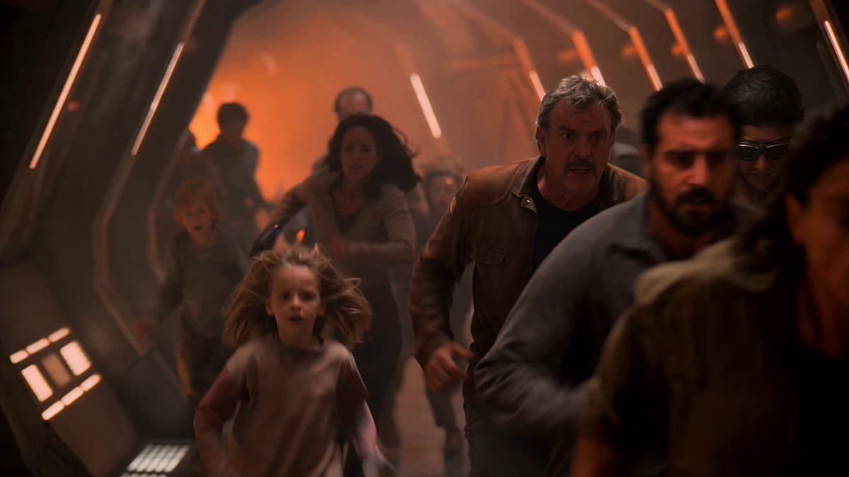 1980s Sci-Fi Captain Evacuation