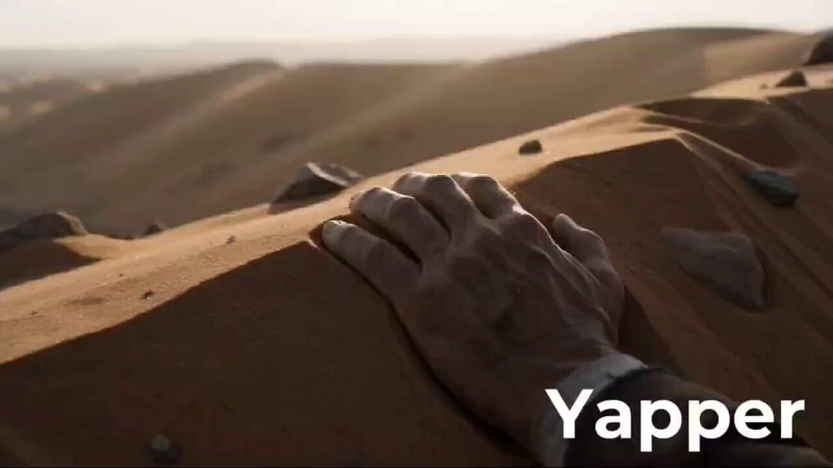 Desert Scavenger Watches Buried City Emerge