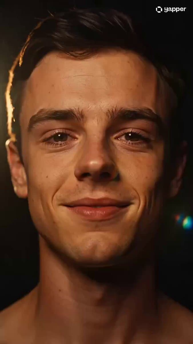 Cinematic Emotional Face Close-up