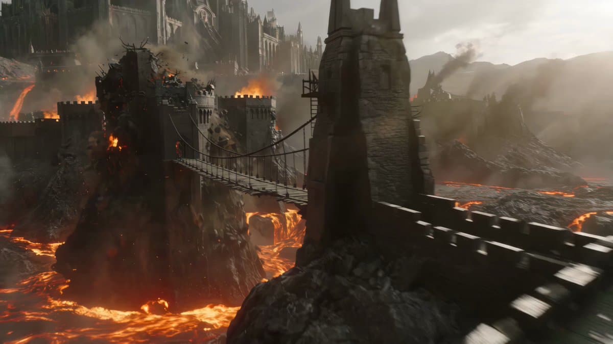 Cinematic Volcanic Dragon Rescue
