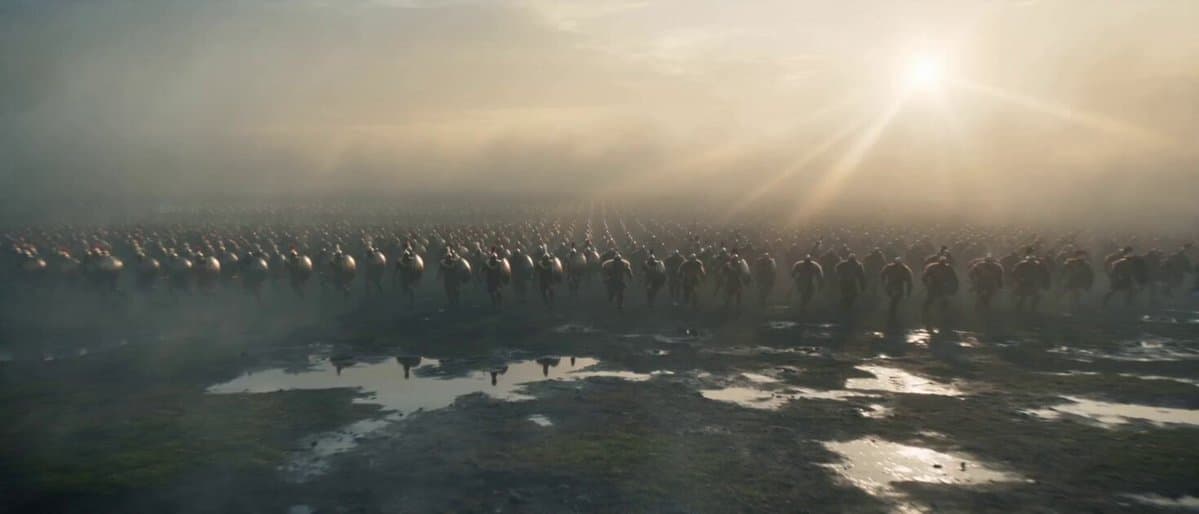 Medieval Greek vs Norse Battle Clash