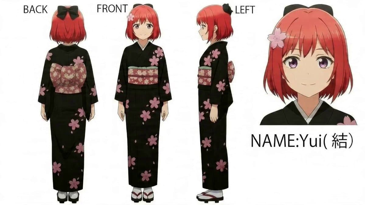 Reluctant Dancing Woman in Kimono MV