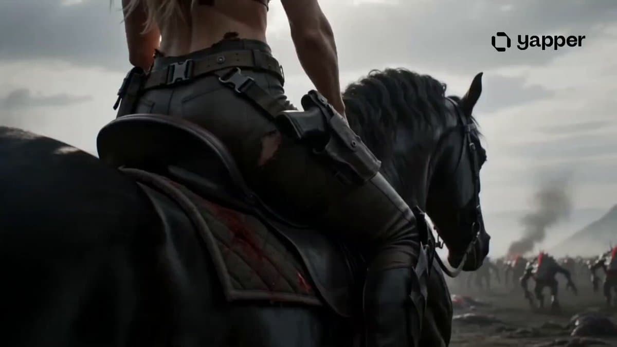 Female warrior transformation combat