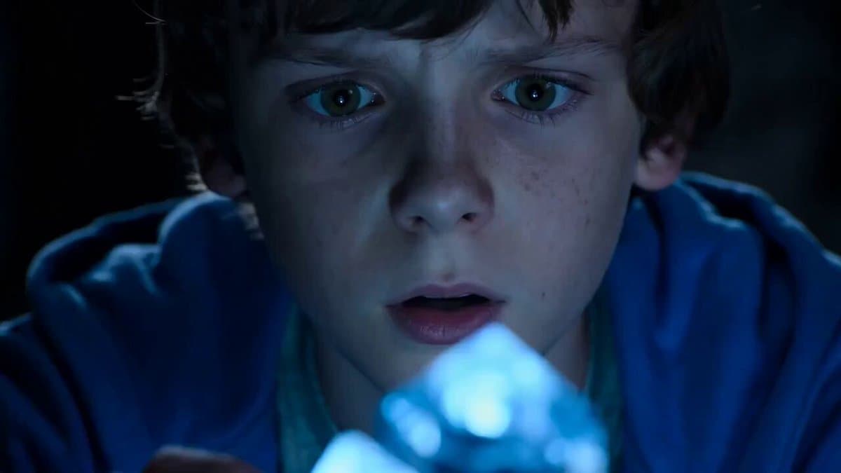 Epic superhero transformation scene