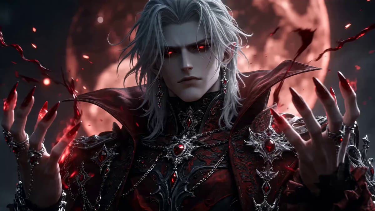 Gothic Vampire Lord Video Prompt