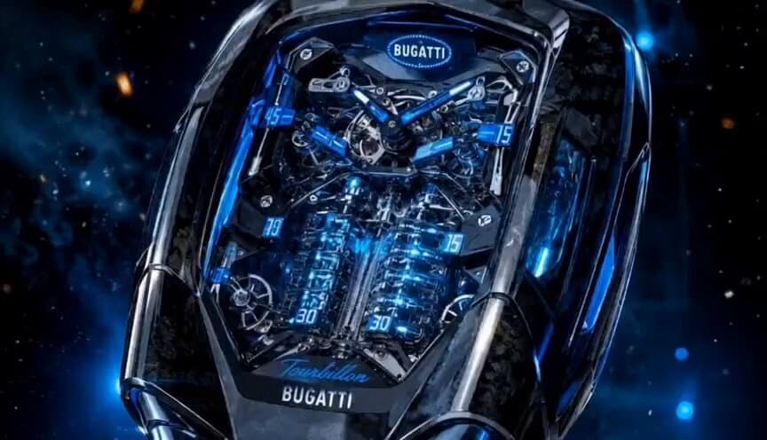 Luxury Bugatti Watch Commercial
