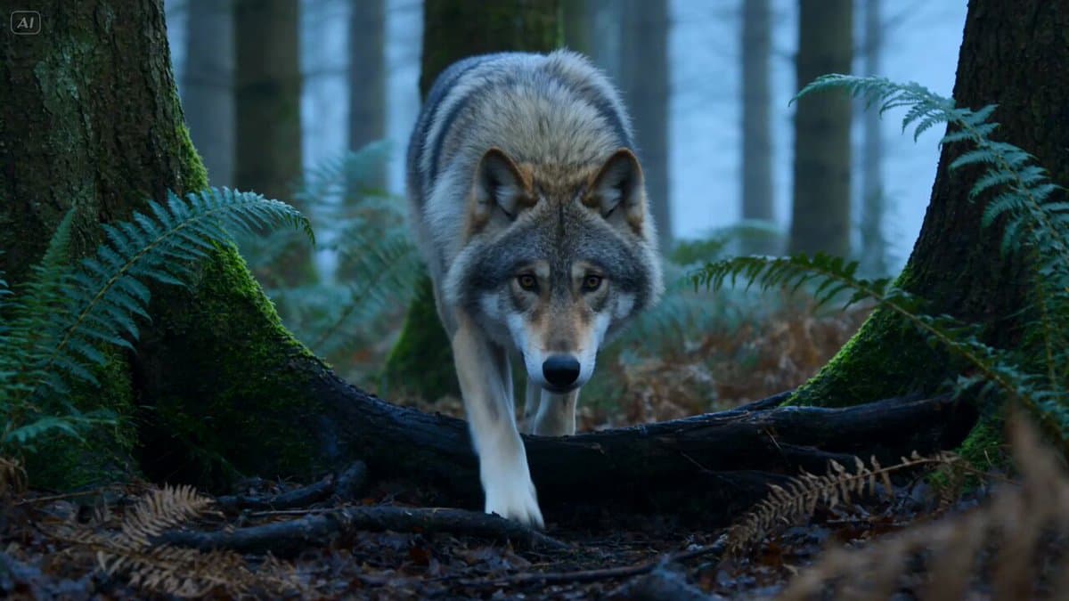 Wildlife Predator-Prey Chase