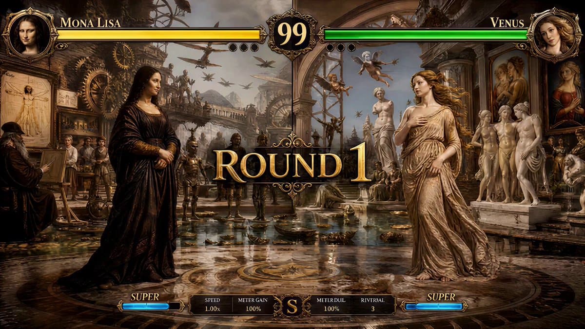 Renaissance Fighting Game Round 1