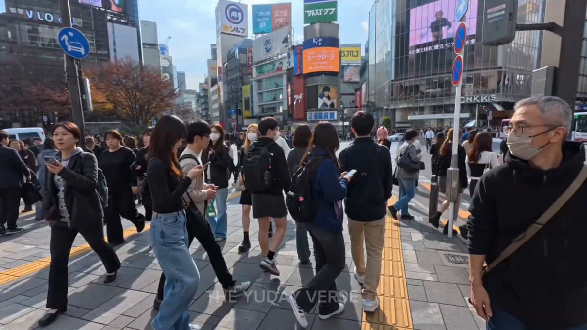 Shibuya Street Photography POV
